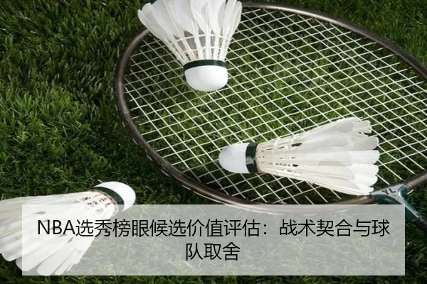 NBA选秀榜眼候选价值评估：战术契合与球队取舍